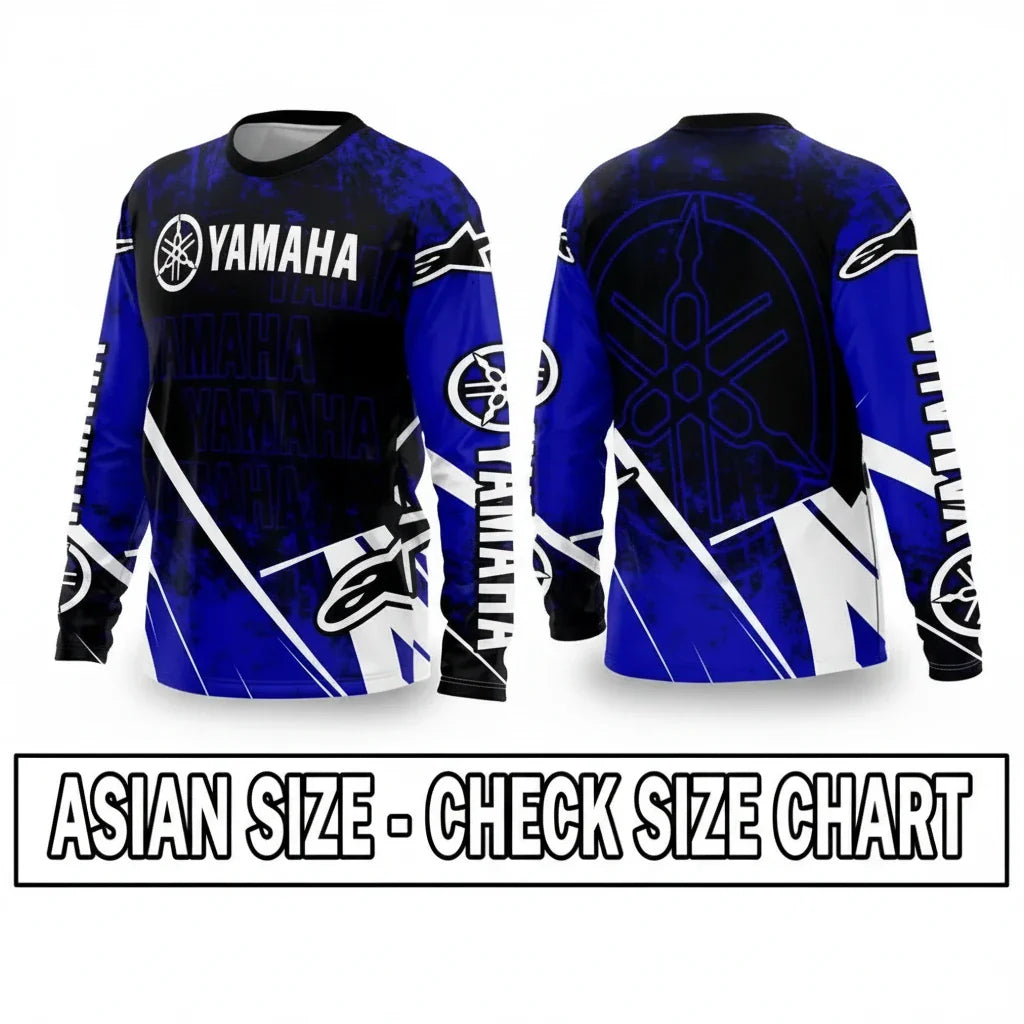 Yamaha Summer Breathable Quick-Dry Motorcycle Riding Suit