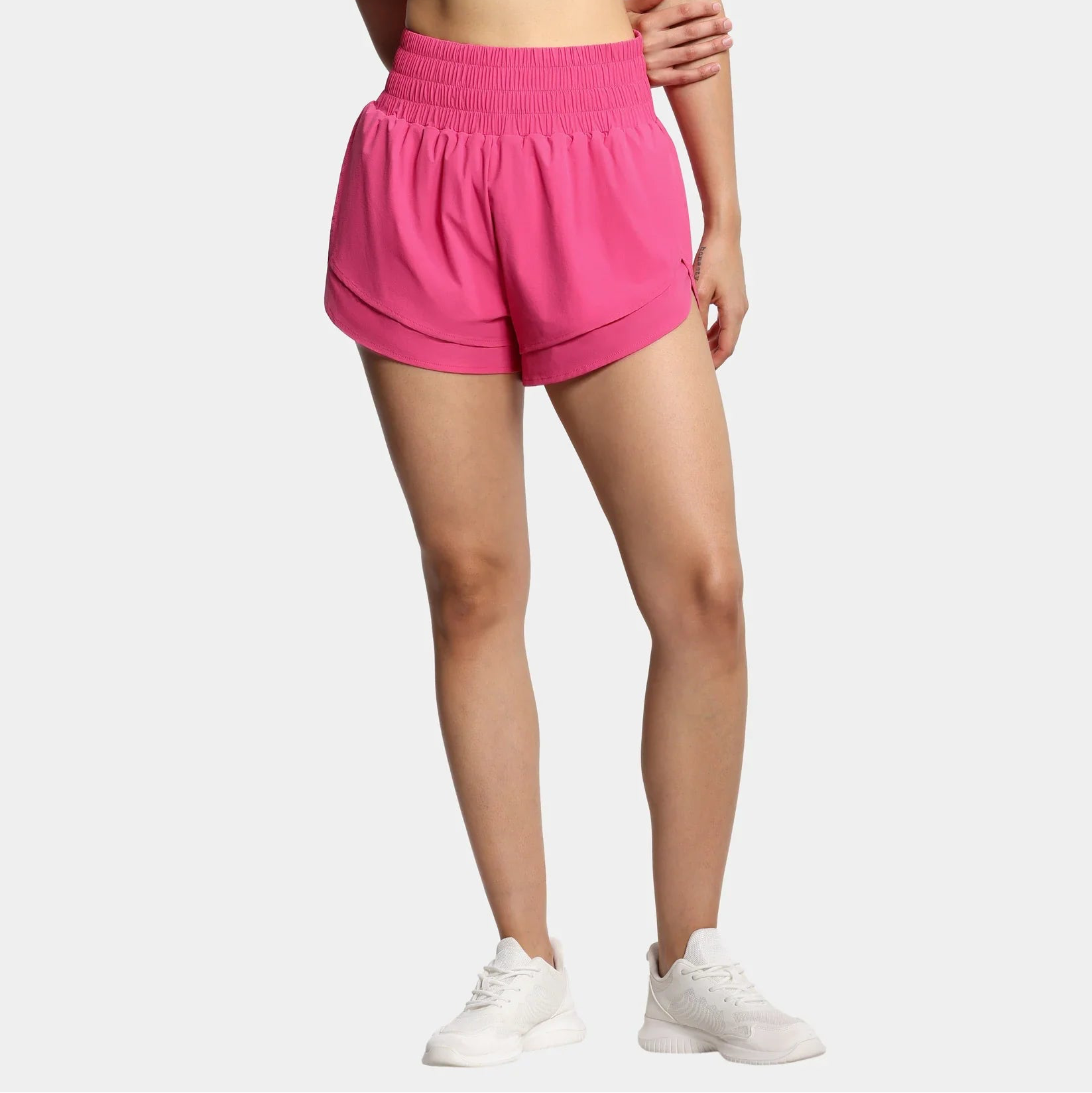 Women’s High Waisted Running Shorts with Pocket