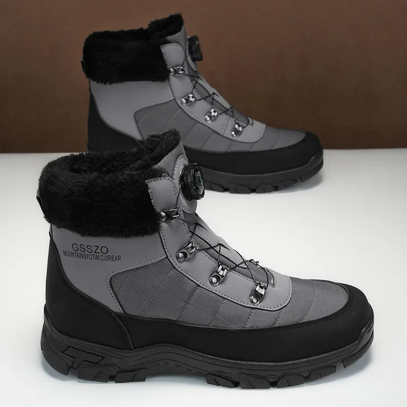 Mens Winter Snow Boots | Warm Durable Outdoor Shoes