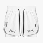 ASRV Men’s 2-in-1 Quick Dry Gym Shorts