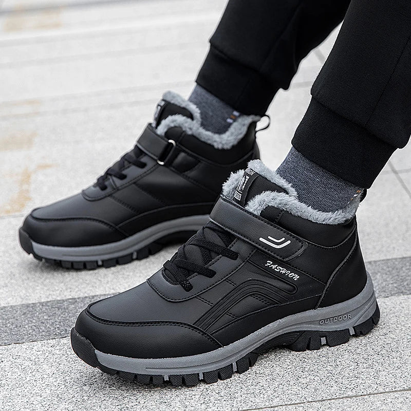 Winter Boots for Men | Waterproof Warm Outdoor Shoes