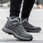 Mens Waterproof Winter Snow Boots | Warm Durable Outdoor Shoes