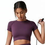Seamless Yoga & Running Activewear Top