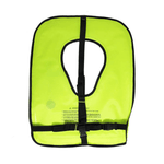 Scuba Choice Adult Neon Yellow Snorkel Vest with Name Box | Large