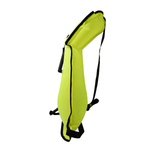 Scuba Choice Adult Neon Yellow Snorkel Vest with Name Box | Large