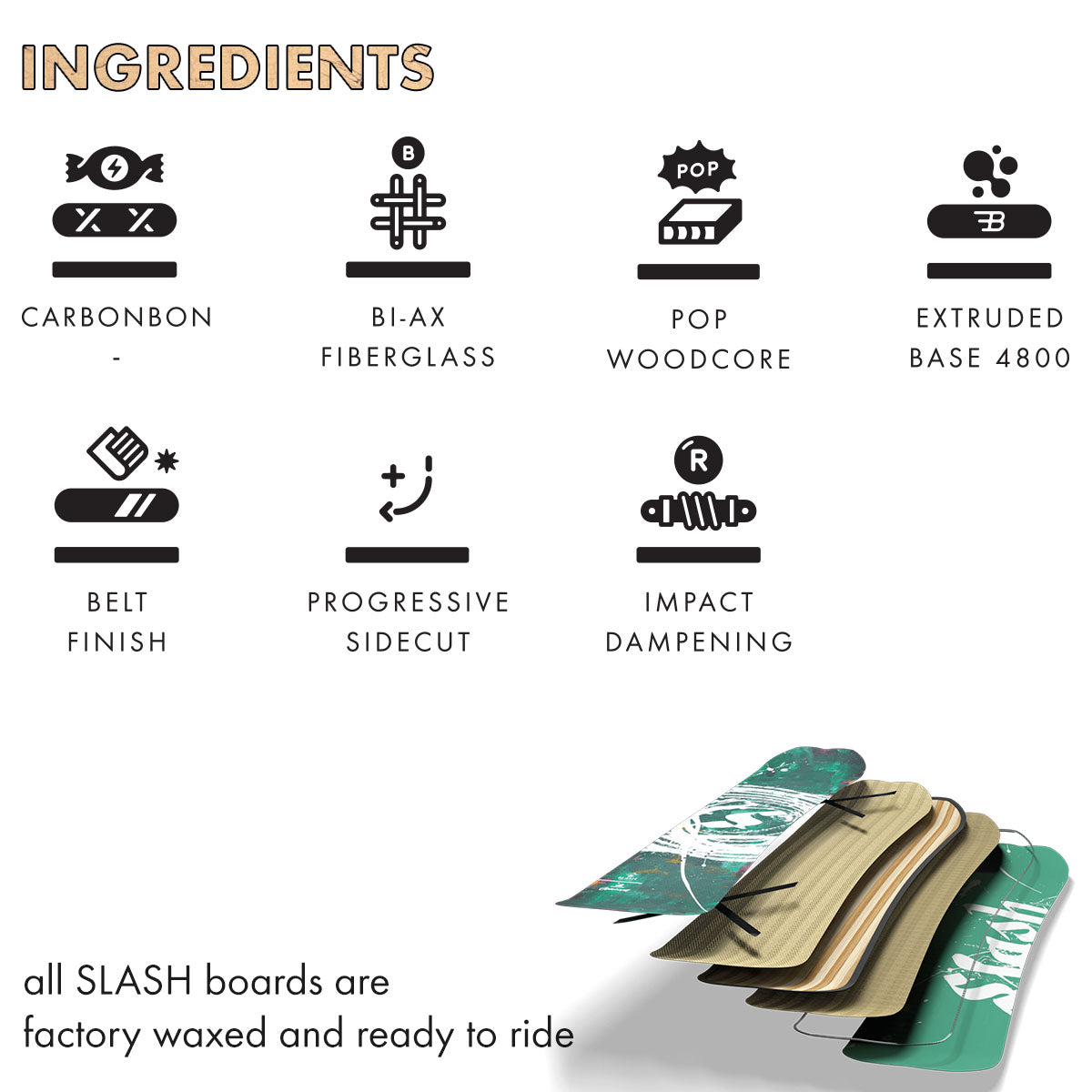 Slash by GiGi Spectrum Snowboard | ApARTment