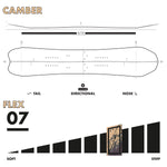 Slash by GiGi Vertical Split Snowboard | ApARTment