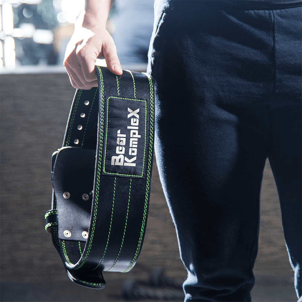 Bear KompleX Genuine Leather Buckle Belt