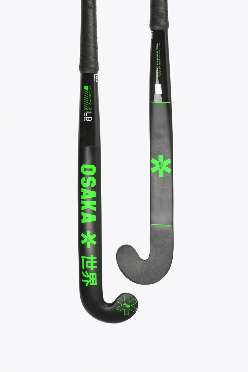 Osaka Indoor Hockey Stick Pro Tour 10 Low Bow | Iconic Black