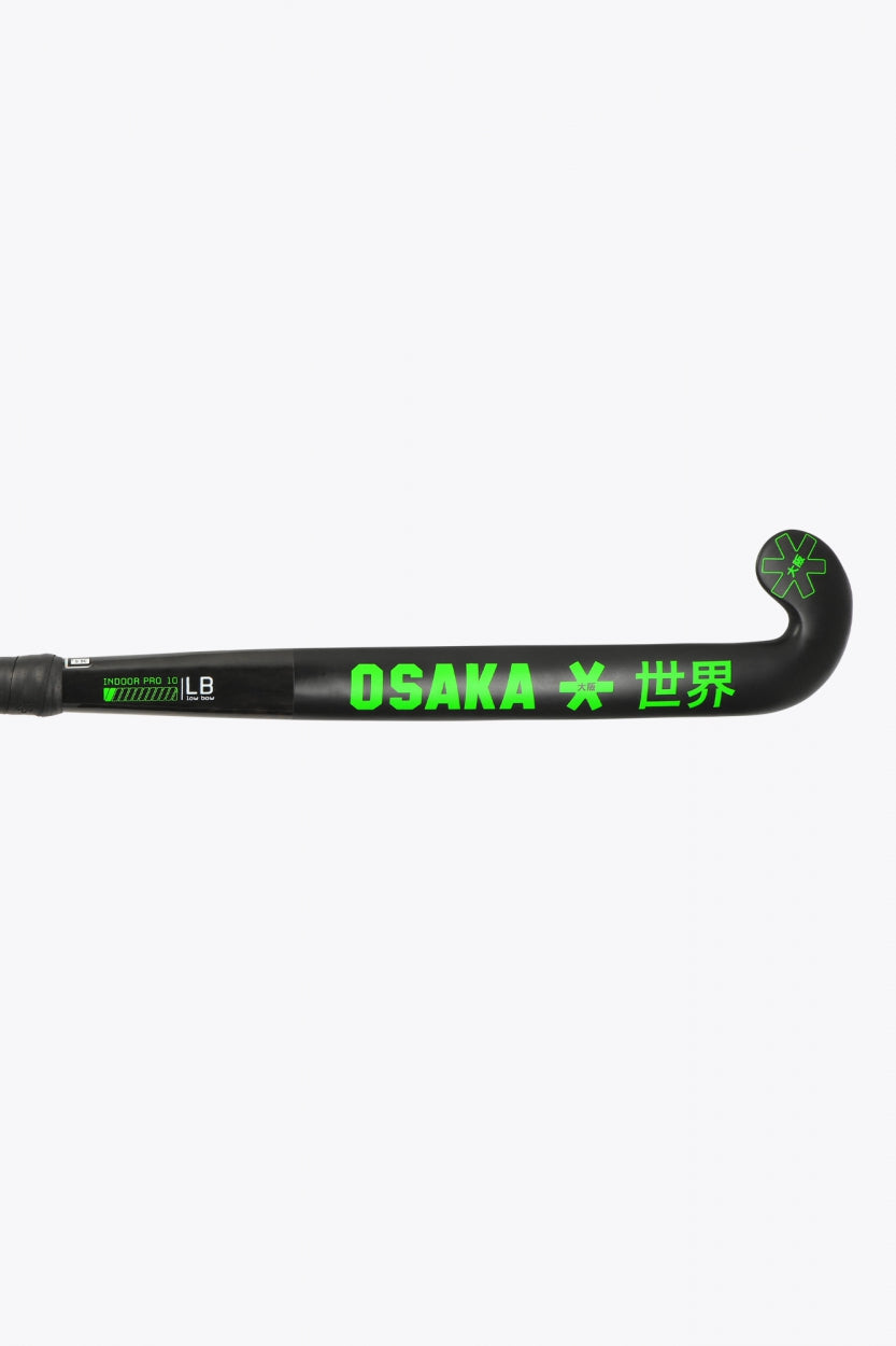Osaka Indoor Hockey Stick Pro Tour 10 Low Bow | Iconic Black