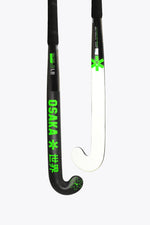 Osaka Field Hockey Stick Pro Tour 70 Low Bow LTD Edition White | Iconic Black