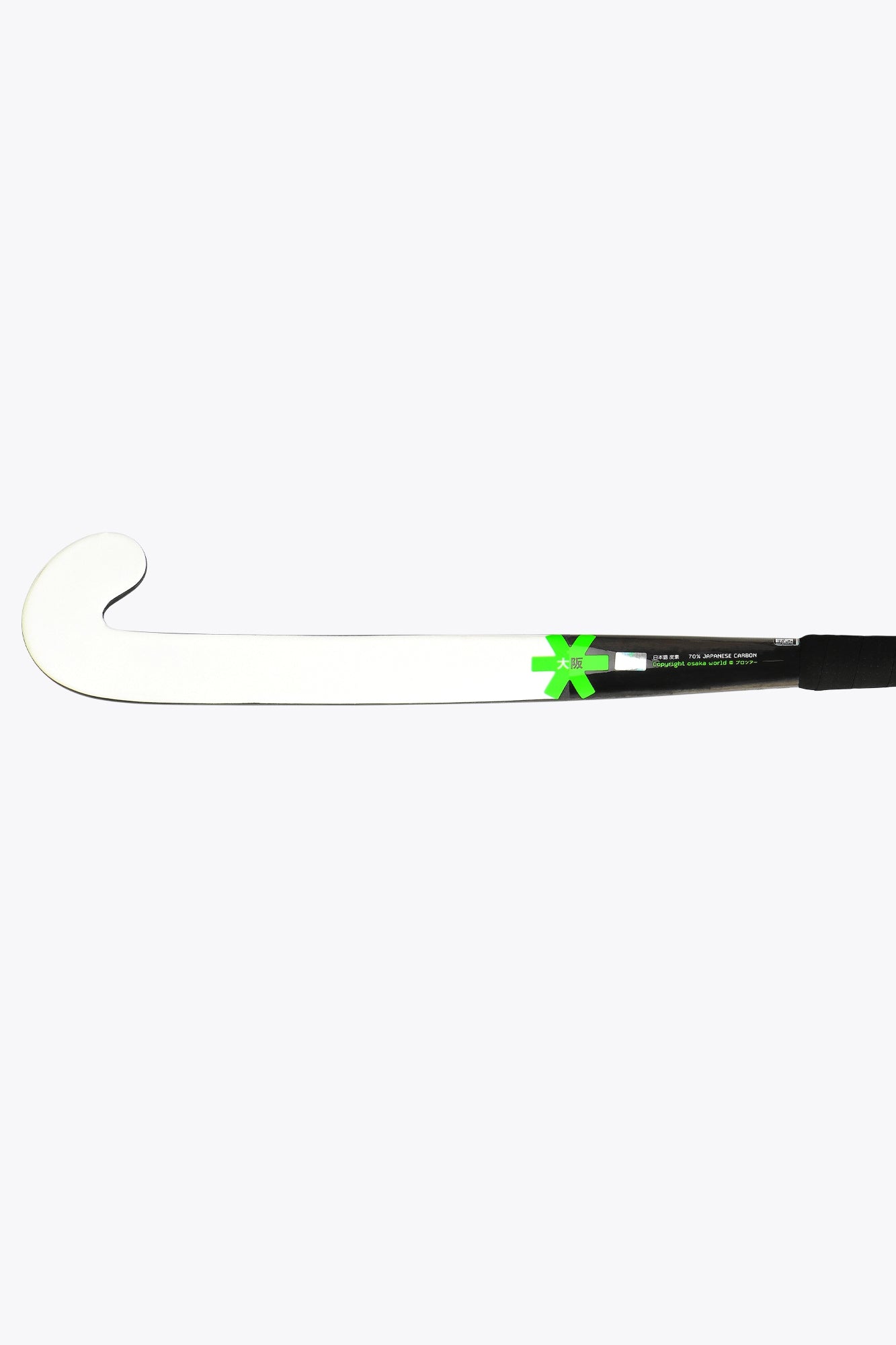 Osaka Field Hockey Stick Pro Tour 70 Low Bow LTD Edition White | Iconic Black
