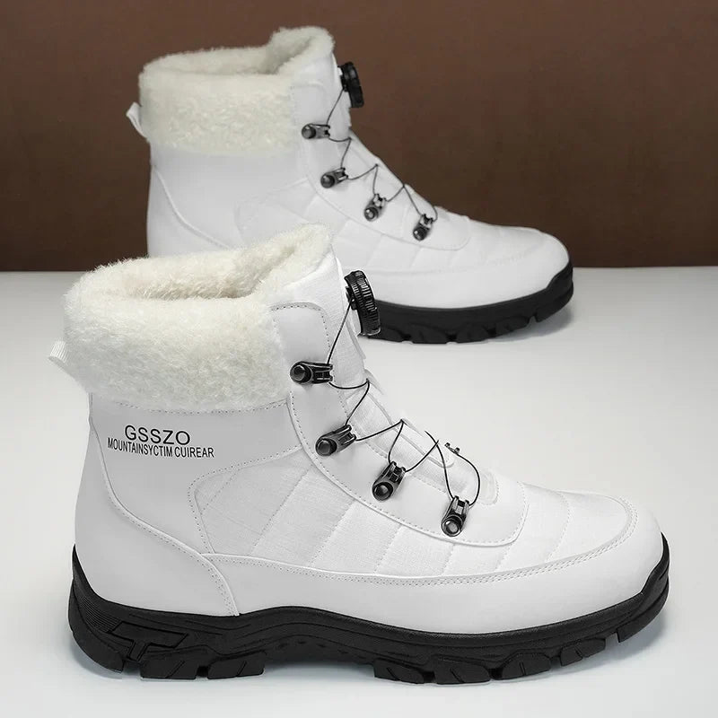 Mens Winter Snow Boots | Warm Durable Outdoor Shoes