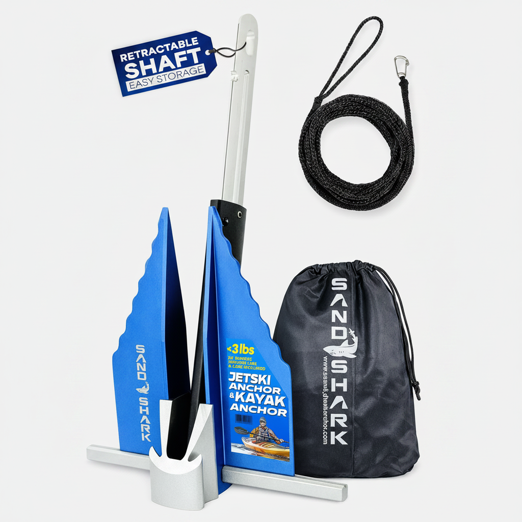 Mini Fluke Anchor (Anchor, Line, Case)