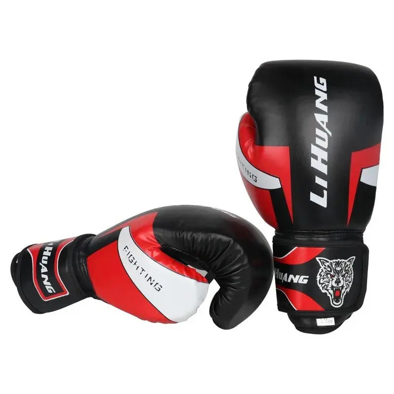 Professional Boxing Gloves PU Leather MMA Kickboxing