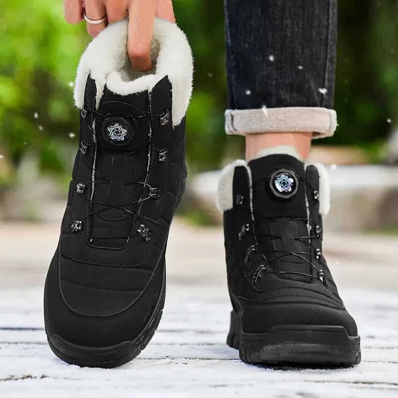 Mens Winter Snow Boots | Warm Durable Outdoor Shoes