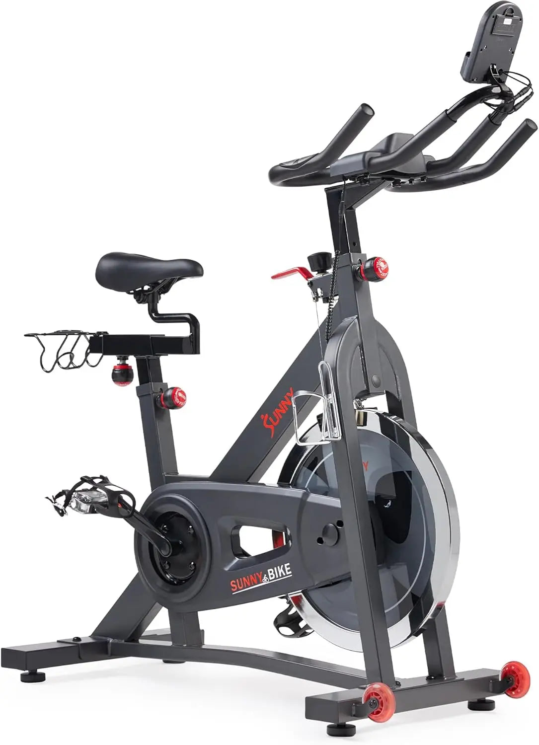 Health & Fitness Pro Cycling Stationary Bike | 40 LB Flywheel & 4-Way Adjustable Seat