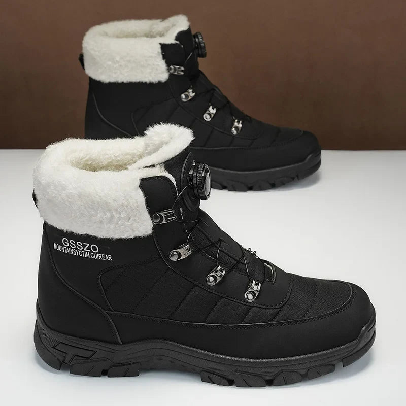 Mens Winter Snow Boots | Warm Durable Outdoor Shoes