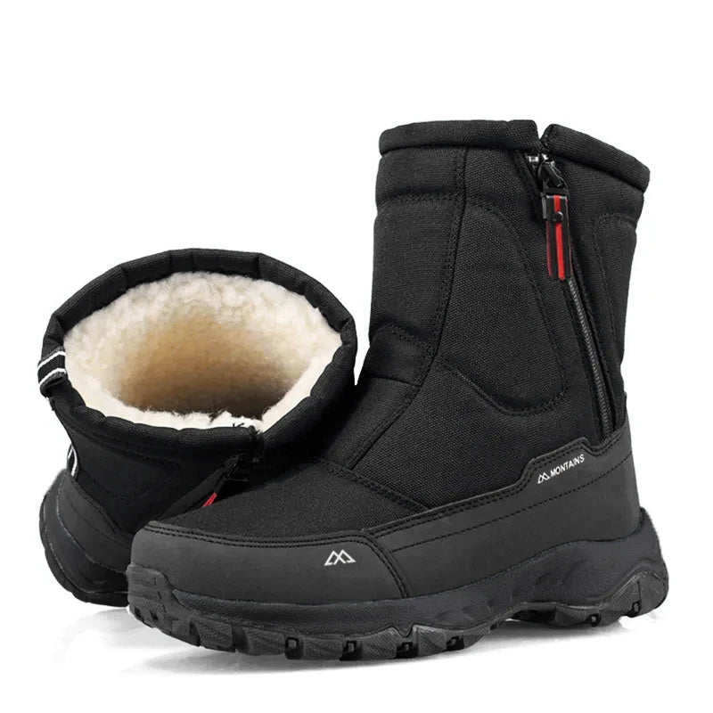 Men's Winter Waterproof Boots | Warm Insulated Snow Boots