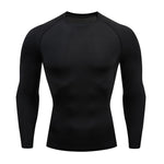 Men's Compression Long Sleeve Gym Shirt