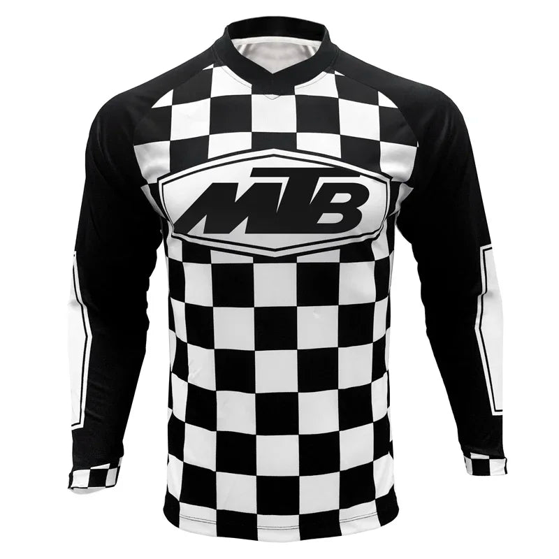 Men's MTB Cycling Jersey BMX DH T-Shirt