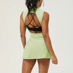 Women's Sleeveless Athletic Tennis Dress