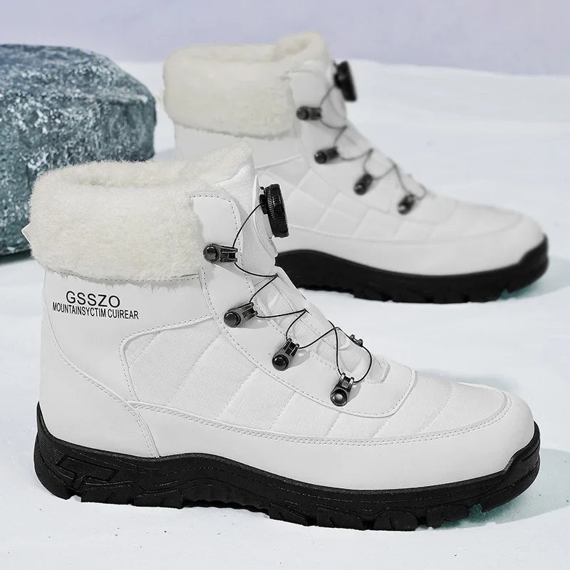 Mens Winter Snow Boots | Warm Durable Outdoor Shoes