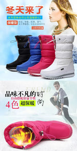 Women's Winter Boots | Waterproof Snow Boot with Thick Plush