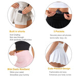 Pleated Tennis Skirt with Pockets
