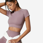 Seamless Yoga & Running Activewear Top