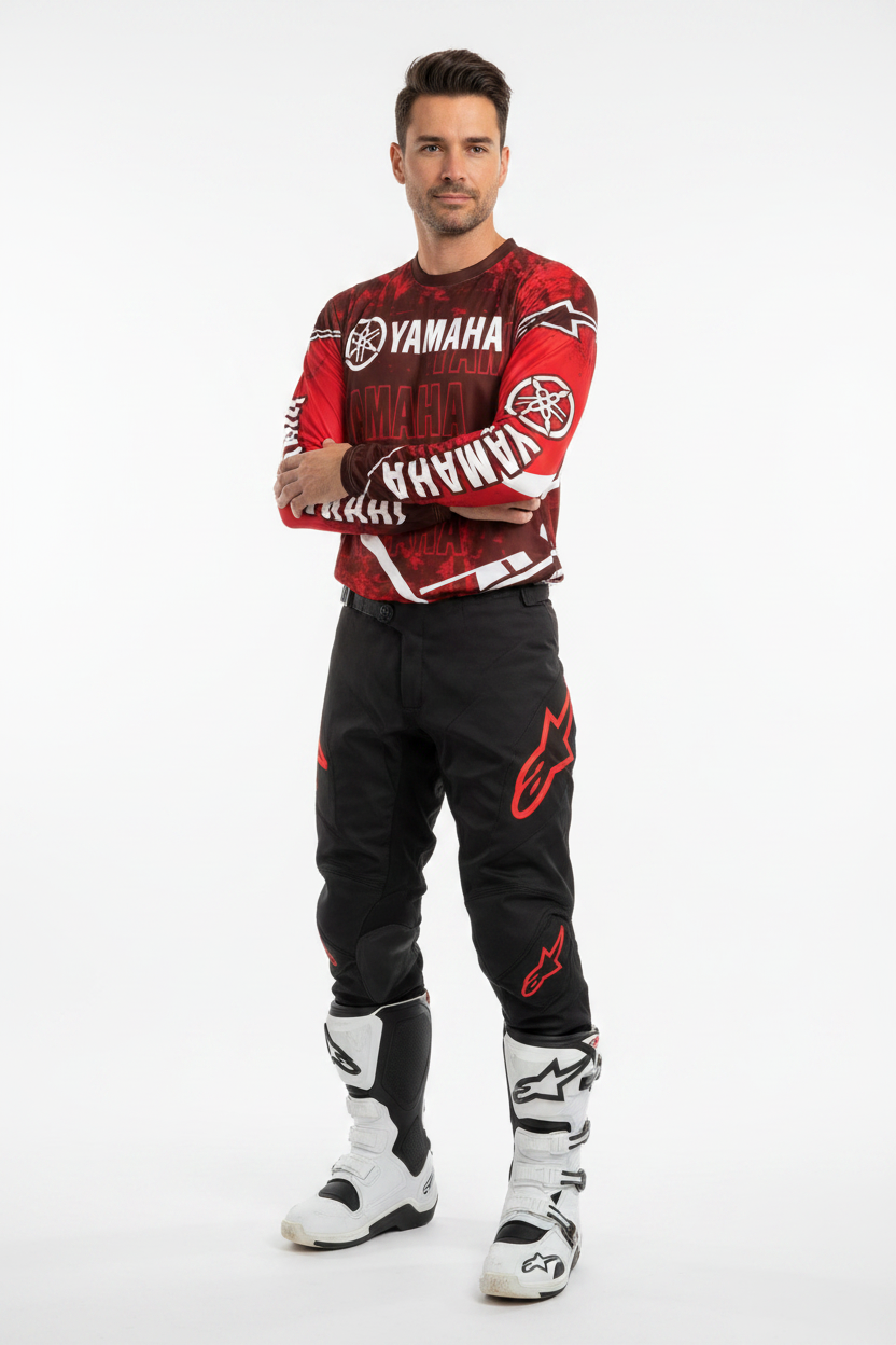 Yamaha Summer Breathable Quick-Dry Motorcycle Riding Suit