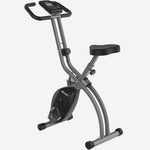 Exercise Foldable Fitness Indoor Stationary Bike | Magnetic 3-in-1