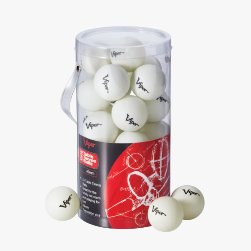 Viper Table Tennis Balls | 24-Pack