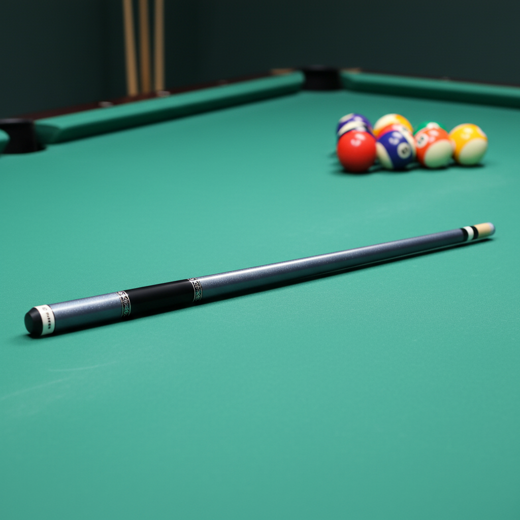 Players Silver Gloss Wrapless Cue