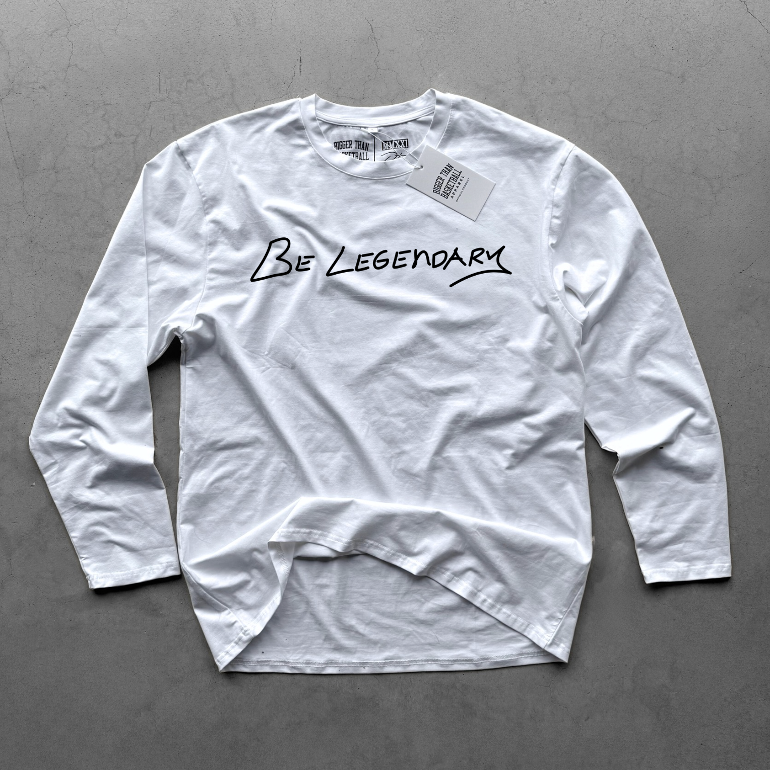 Be Legendary Long Sleeve | White