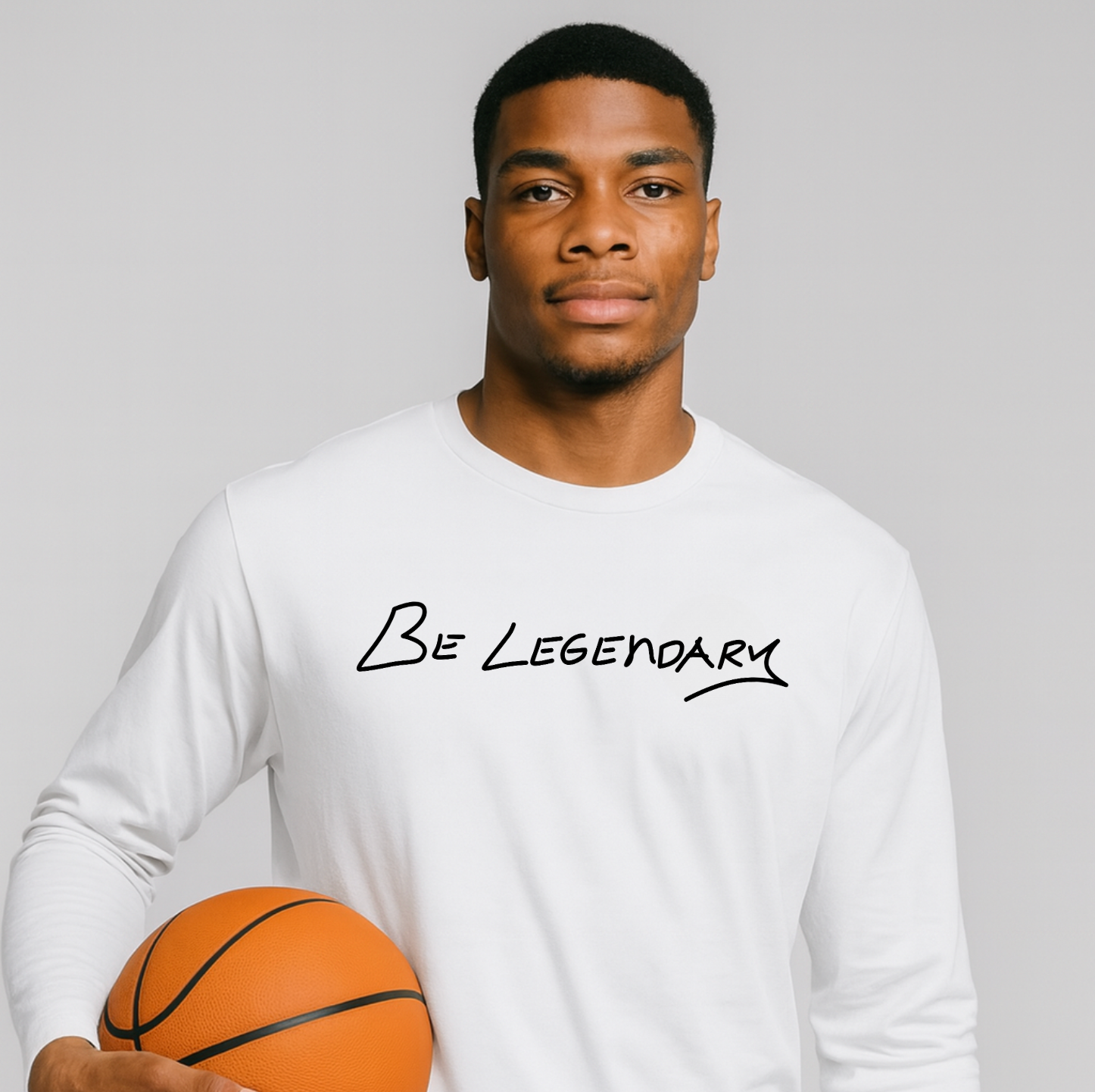 Be Legendary Long Sleeve | White