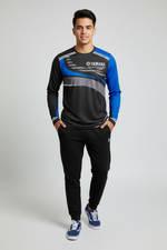 2026 Yamaha Design New Racing Cycling Suit | Men’s Off-Road Motorcycle Long Sleeved Loose Jersey