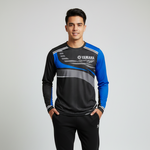 2026 Yamaha Design New Racing Cycling Suit | Men’s Off-Road Motorcycle Long Sleeved Loose Jersey