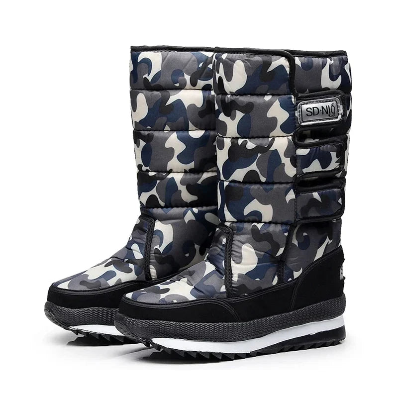 Women's Winter Boots | Waterproof Snow Boot with Thick Plush