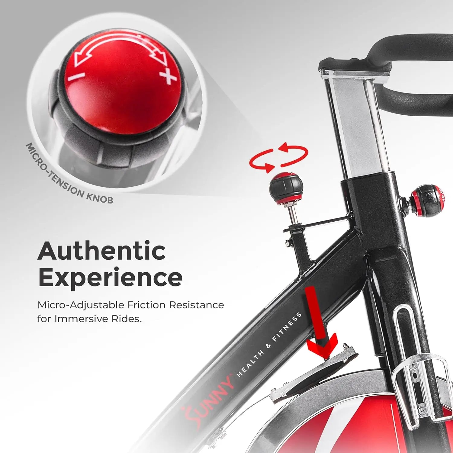 Health & Fitness Heavy-Duty Indoor Stationary Exercise Bike | Cycling Cardio