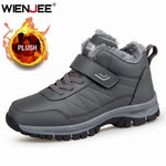 Mens Waterproof Winter Snow Boots | Warm Durable Outdoor Shoes