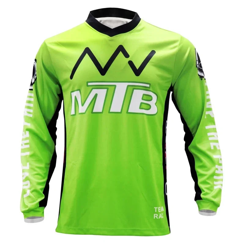Men's MTB Cycling Jersey BMX DH T-Shirt