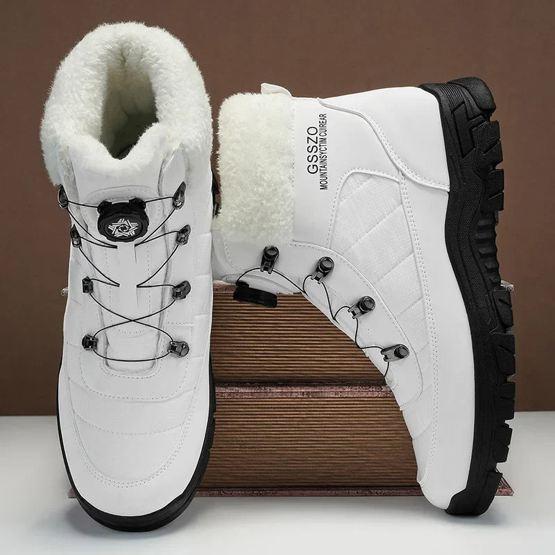Mens Winter Snow Boots | Warm Durable Outdoor Shoes