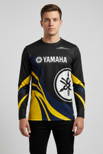 2026 Yamaha Design New Racing Cycling Suit | Men’s Off-Road Motorcycle Long Sleeved Loose Jersey