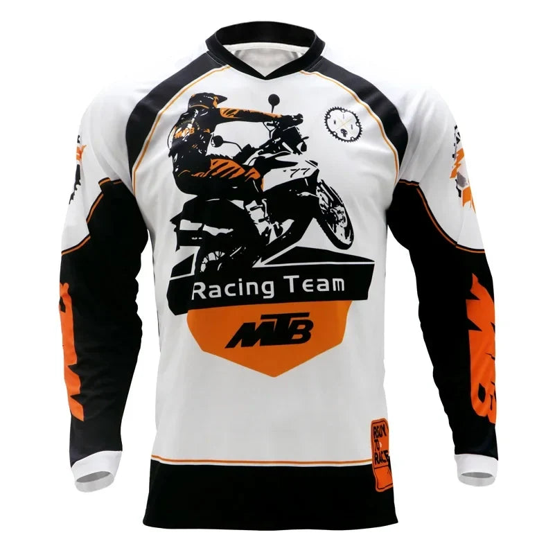 Men's MTB Cycling Jersey BMX DH T-Shirt