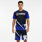 YAMAHA Summer Performance Motorcycle Riding T-Shirt Set