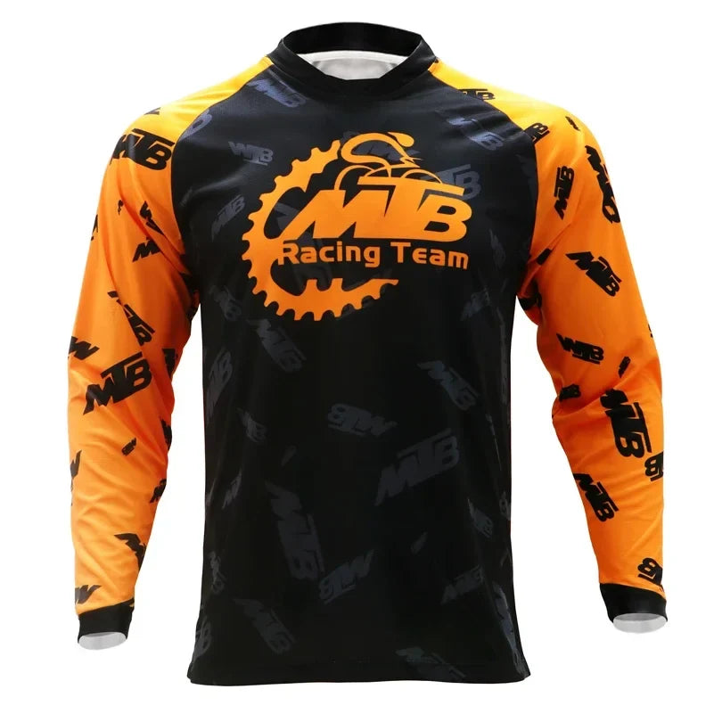 Men's MTB Cycling Jersey BMX DH T-Shirt