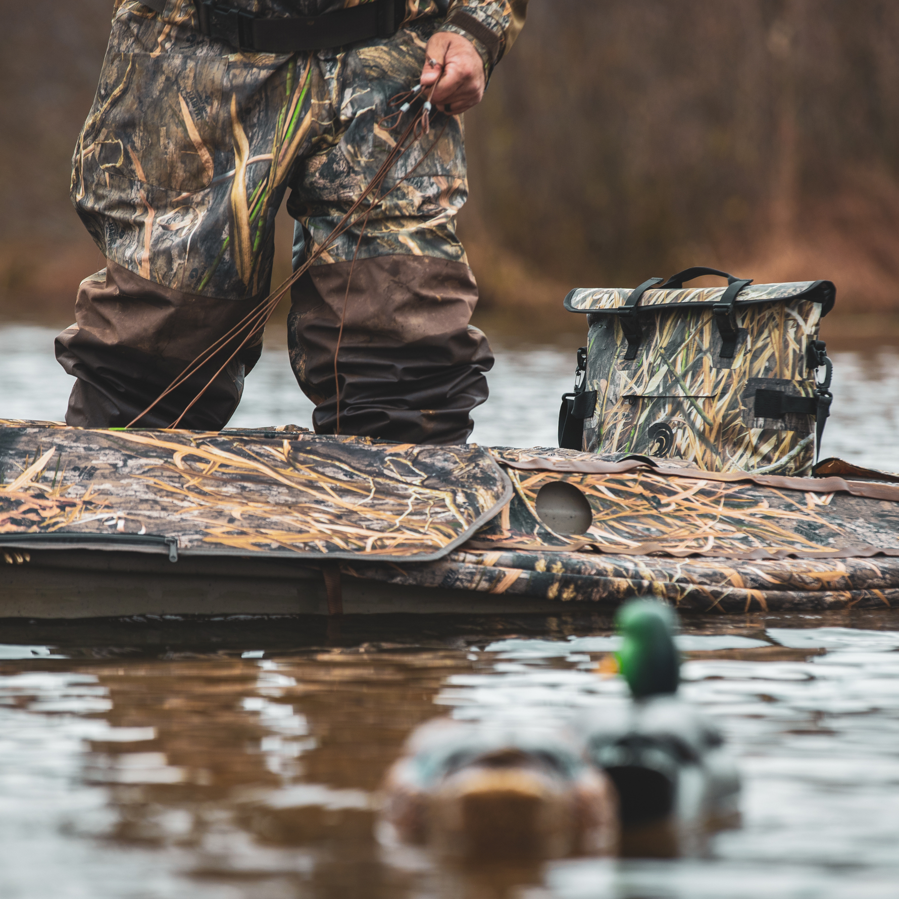 Waterproof Floating Cooler Bag | Shadow Grass Habitat Camo