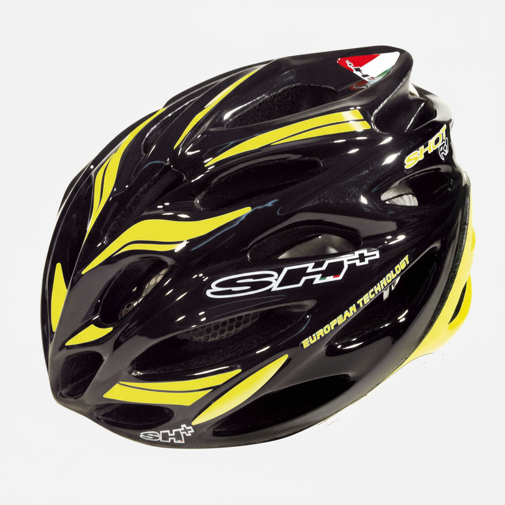 SH+ Shot R1 Helmet | Black/Yellow