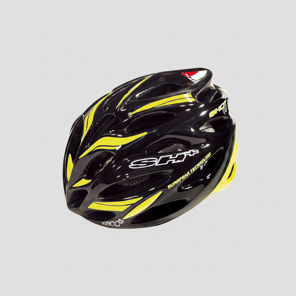 SH+ Shot R1 Helmet | Black/Yellow
